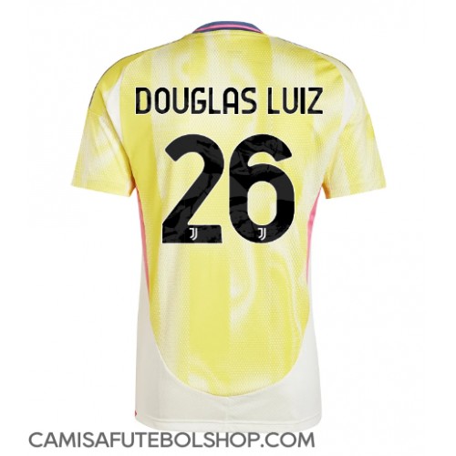 Camisa de time de futebol Juventus Douglas Luiz #26 Replicas 2º Equipamento 2024-25 Manga Curta